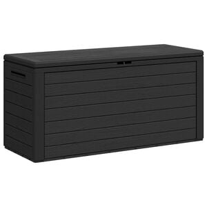 vidaXL Garden Storage Box Anthracite 116x44x55 cm