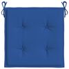 vidaXL Garden Chair Cushions 6 pcs Royal Blue 50x50x4 cm Oxford Fabric