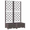vidaXL Garden Brown 80 x 40 x 121.5 cm