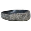 vidaXL Wash Basin River Stone