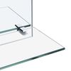 vidaXL Wall Mirror with Shelf 30x50 cm Tempered Glass