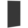 vidaXL Roller Blind Blackout 100 x 175 cm Black