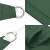 vidaXL Sunshade Sail Oxford Fabric Rectangular 5x6 m Dark Green
