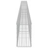 vidaXL Gabion Wall with Covers Galvanised Steel 600x30x50 cm