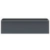 vidaXL Flower Boxes for Euro Pallets 12 pcs Grey 36x13.5x9.5 cm PP