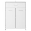 vidaXL Bathroom Cabinet White 60x33x80 cm Engineered Wood