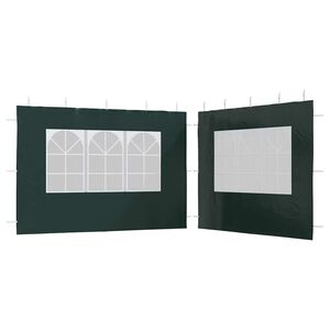 vidaXL Gazebos Green PE and Steel