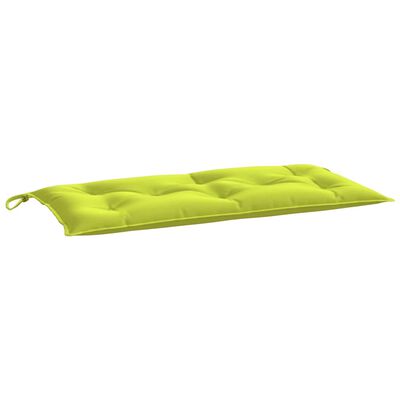 vidaXL Garden Bench Cushion Bright Green 100x50x7 cm Oxford Fabric