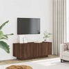 vidaXL TV Cabinet Brown Oak 100x35x40 cm Engineered Wood