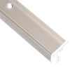 vidaXL Stair Nosings in L-shape 15 pcs Aluminium 100 cm Champagne