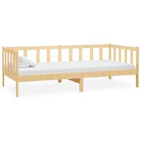 vidaXL Day Bed Solid Pinewood 90x200 cm