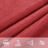 vidaXL Sunshade Sail 160 g/m&sup2; Red 4/5x4 m HDPE