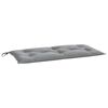 vidaXL Garden Bench Cushions 2pcs Grey 100x50x7 cm Oxford Fabric
