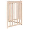 vidaXL Dog Gate Foldable 3 Panels 150 cm Solid Wood Fir