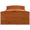 vidaXL Bed Frame with 2 Drawers without Mattress Honey Brown 90x200 cm