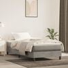 vidaXL Box Spring Bed Frame Light Grey 90x200 cm Velvet