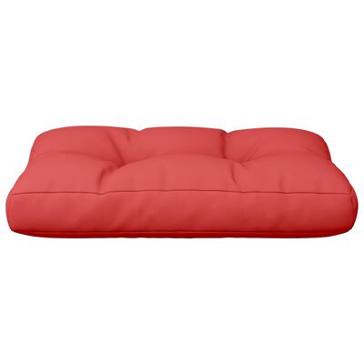vidaXL Pallet Cushion Red 60x40x12 cm Fabric