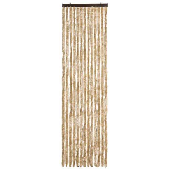 vidaXL Insect Curtain Beige 56x185 cm Chenille