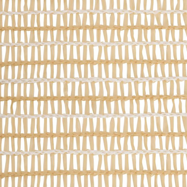 vidaXL Privacy Net Beige 1.5x10 m HDPE 195 g/m&sup2;