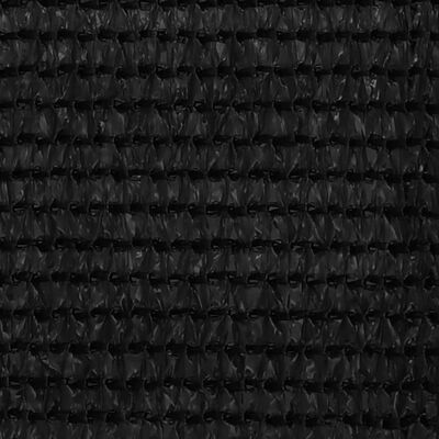 vidaXL Tent Carpet 300x600 cm Black