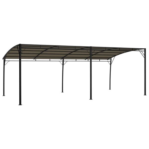 vidaXL Garden Sunshade Awning 6x3x2.55 m Taupe