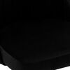 vidaXL Dining Chairs 2 pcs Black Velvet