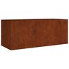 vidaXL Garden Raised Bed 200x80x80 cm Corten Steel