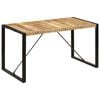 vidaXL Dining Table 140x70x75 cm Solid Mango Wood