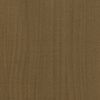 vidaXL Bed Frame without Mattress Honey Brown Solid Wood 200x200 cm