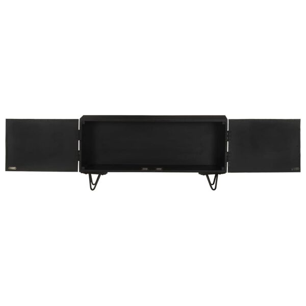 vidaXL TV Cabinet 90x30x45 cm Solid Mango Wood