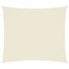 vidaXL Sunshade Sail Oxford Fabric Rectangular 2x2.5 m Cream