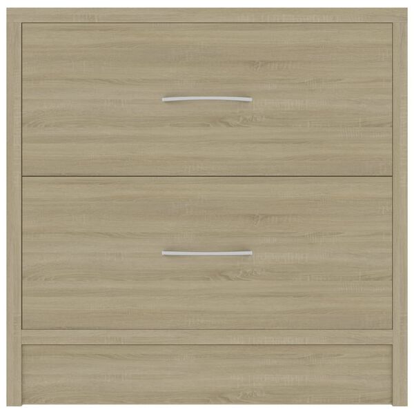 vidaXL Bedside Cabinet Sonoma Oak 40x30x40 cm Engineered Wood