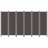 vidaXL 6-Panel Room Divider Anthracite 300x180 cm