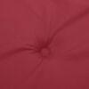 vidaXL Garden Bench Cushion Wine Red 180x50x3 cm Oxford Fabric