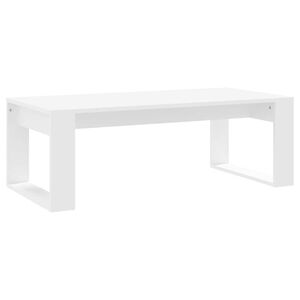 vidaXL Coffee Table White 102x50x35 cm Engineered Wood