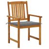 vidaXL Garden Chairs with Cushions 8 pcs Solid Acacia Wood