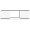 vidaXL TV Cabinet with Door White 102x30x36 cm