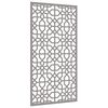 vidaXL Garden Wall Decoration 105x55 cm Corten Steel Moorish Design