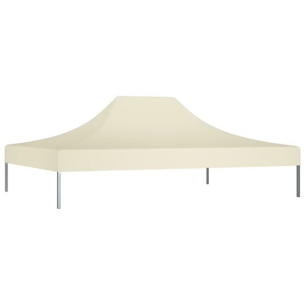 vidaXL Party Tent Roof 4.5x3 m Cream 270 g/m²