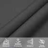 vidaXL Sunshade Sail Oxford Fabric Rectangular 2x2.5 m Anthracite