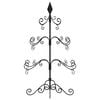 vidaXL Metal Christmas Tree for Decoration Black 90 cm