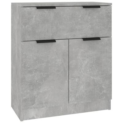 vidaXL Sideboards 3 pcs Concrete Grey Engineered Wood