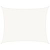 vidaXL Sunshade Sail 160 g/m² White 6x7 m HDPE