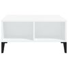 vidaXL Coffee Table White 60x60x30 cm Engineered Wood