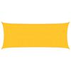 vidaXL Sunshade Sail 160 g/m&sup2; Yellow 2x5 m HDPE