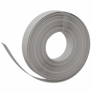 vidaXL Garden Edging Grey 10 m 10 cm Polyethylene
