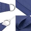 vidaXL Sunshade Sail Oxford Fabric Square 2x2 m Blue