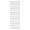 vidaXL Plisse Blind 60x150cm White Pleated Blind