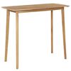 vidaXL Bar Table 120x60x105 cm Solid Acacia Wood