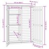 vidaXL Garden Tool Shed 123x50x171 cm Impregnated Pinewood